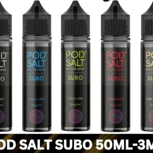 Pod Salt E-Liquid | Subo E-Juice 50ml 3mg