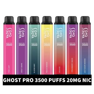 Vapes Bars Ghost Pro 2% nicotine 3500 Puff