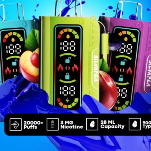 Silvaper 20000 Puffs DTL Disposable Vape 3mg