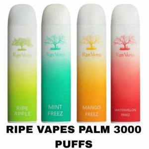 RIPE VAPES PALM 3000 PUFFS DISPOSABLE IN UAE